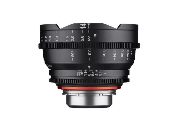 Samyang Xeen 14mm T3.1 Cine Sony E Ultravidvinklet videoobjektiv 